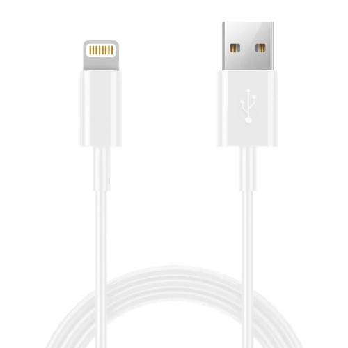 ΚΑΛΩΔ USB ANCUS E44 ΣΕ LIGHTNING WHITE 1m